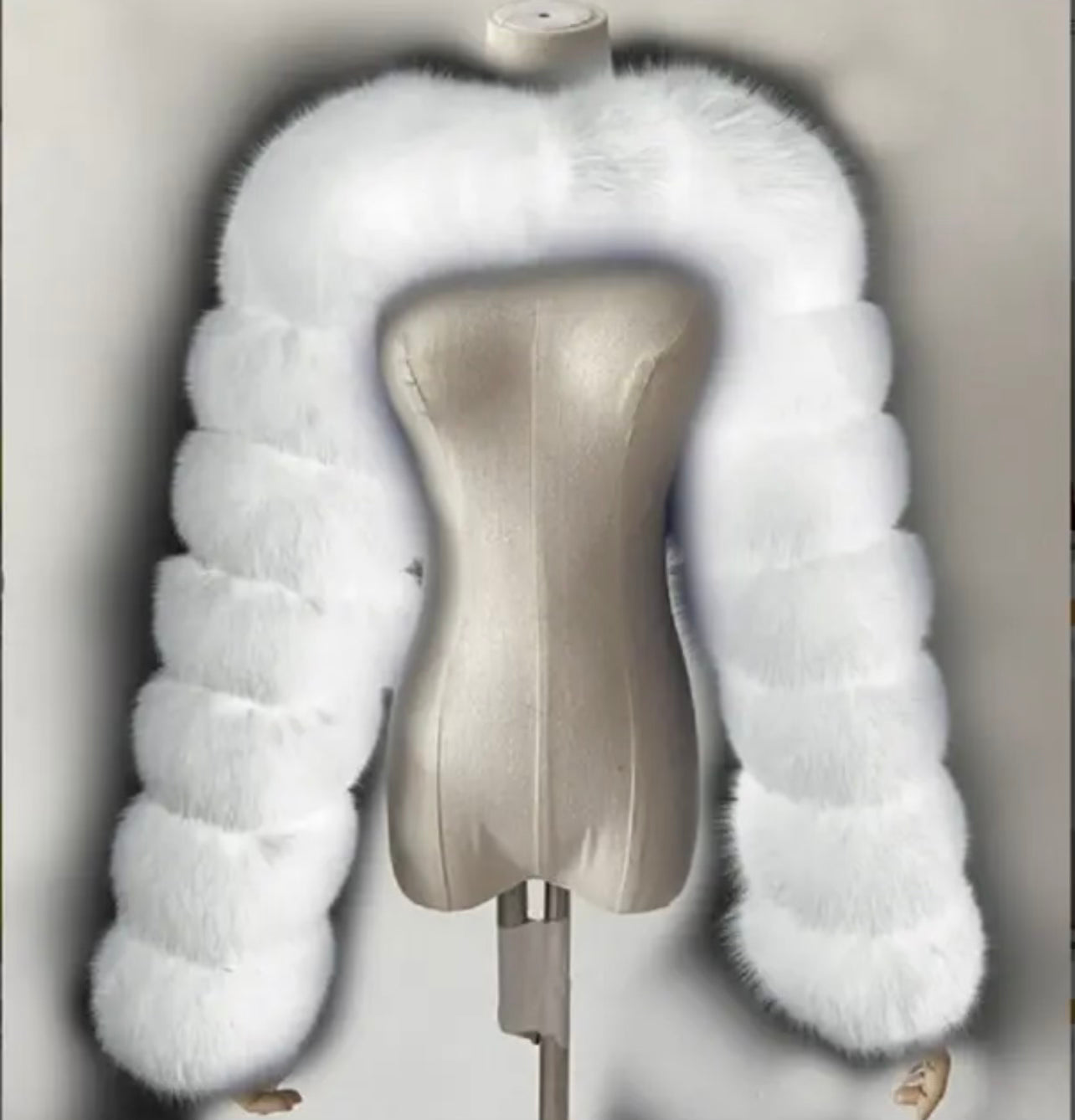 Double Sleeved Fox Fur