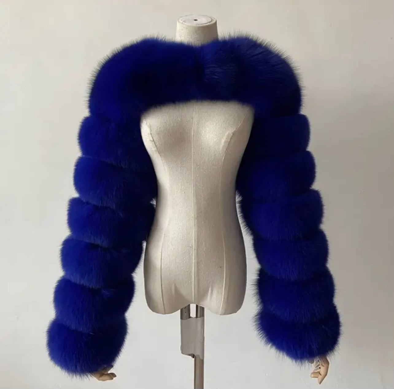 Double Sleeved Fox Fur