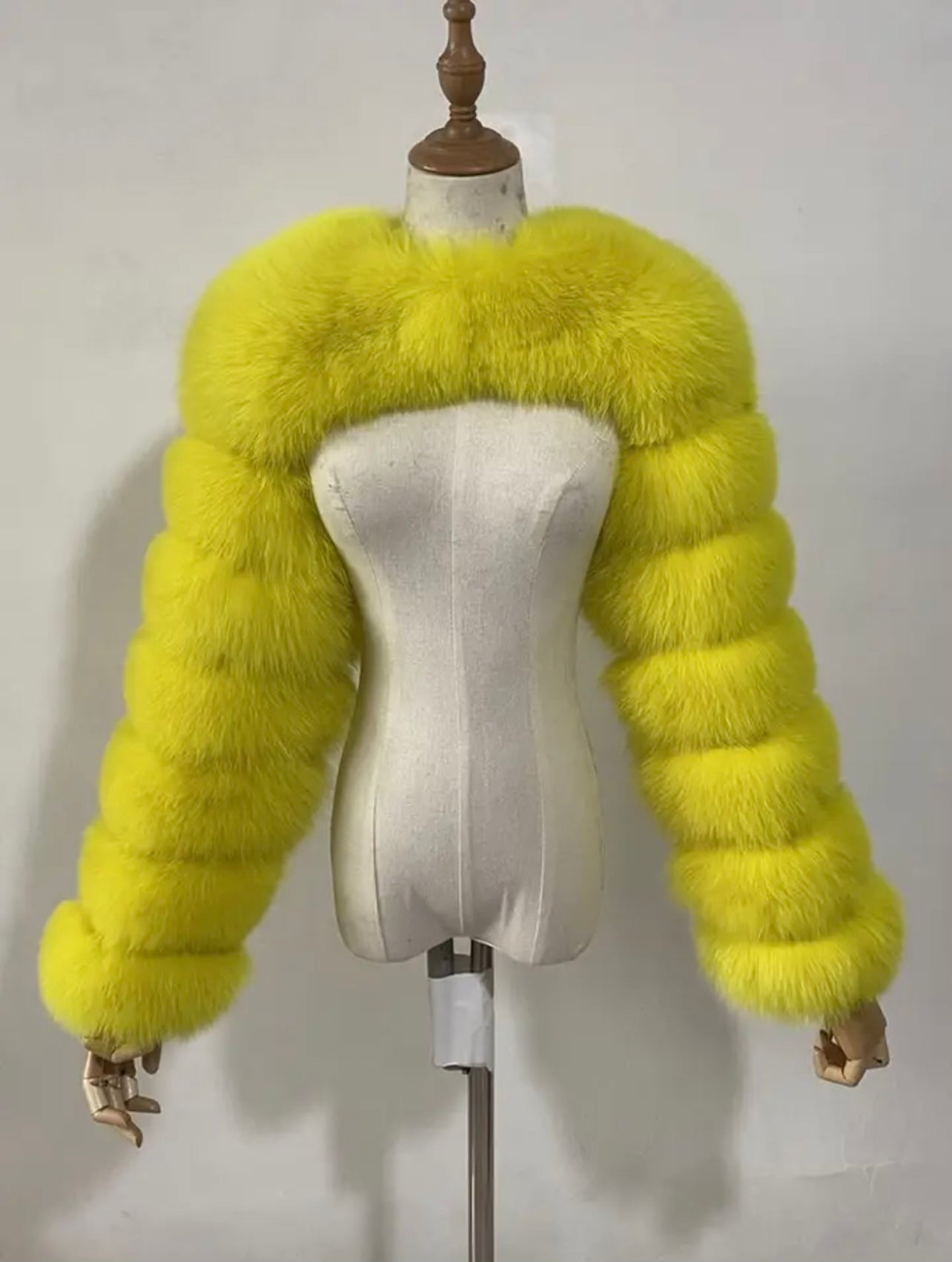 Double Sleeved Fox Fur