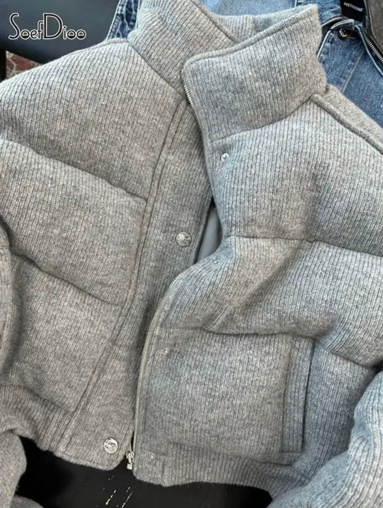 Grey Woven Jacket