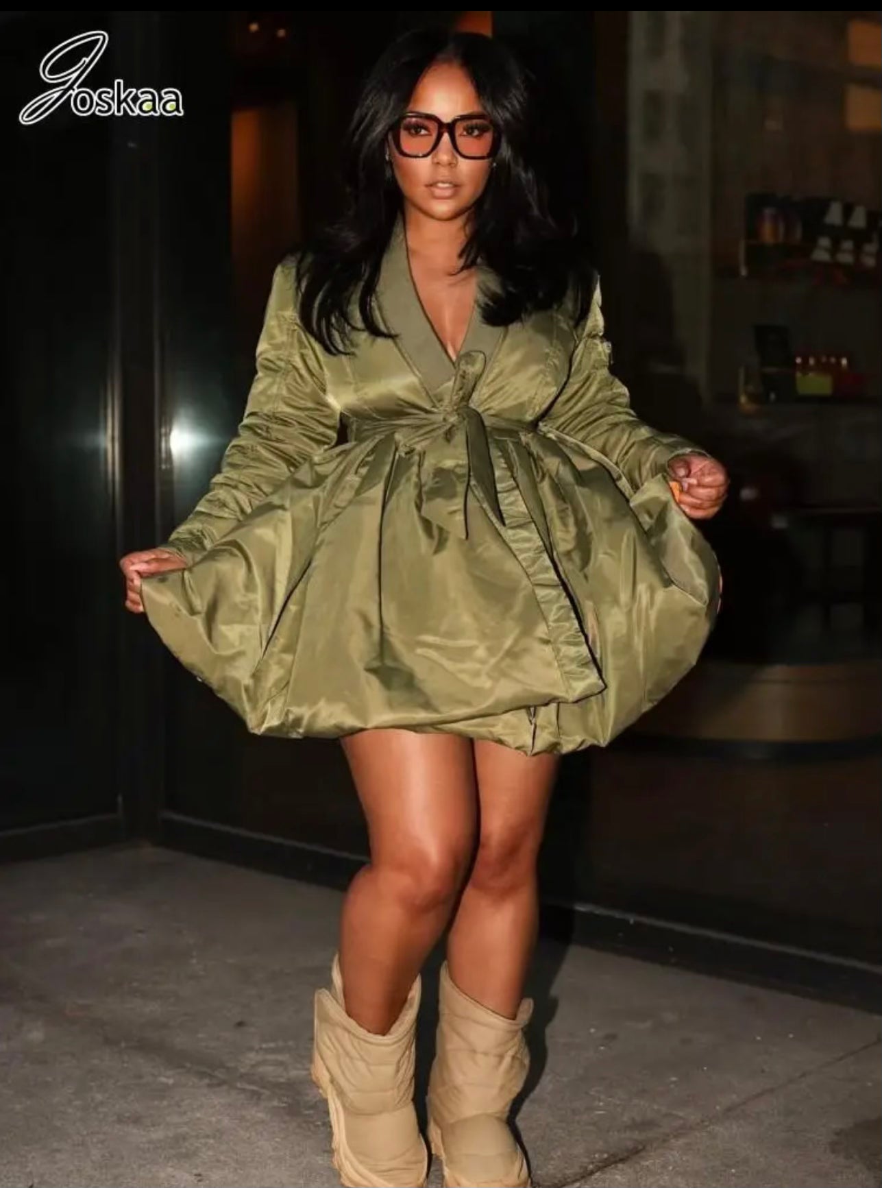 Royal Mid Length Dress
