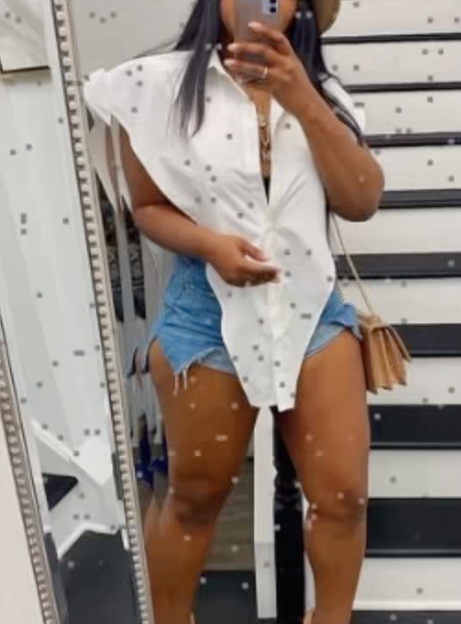 Cutout Blouse